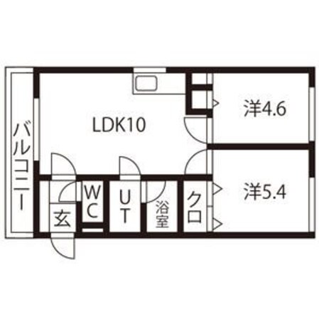 栄町駅 徒歩10分 2階の物件間取画像